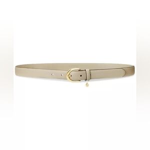 Lauren Ralph Lauren Women’s Charm Crosshatch Leather Belt – Size Large